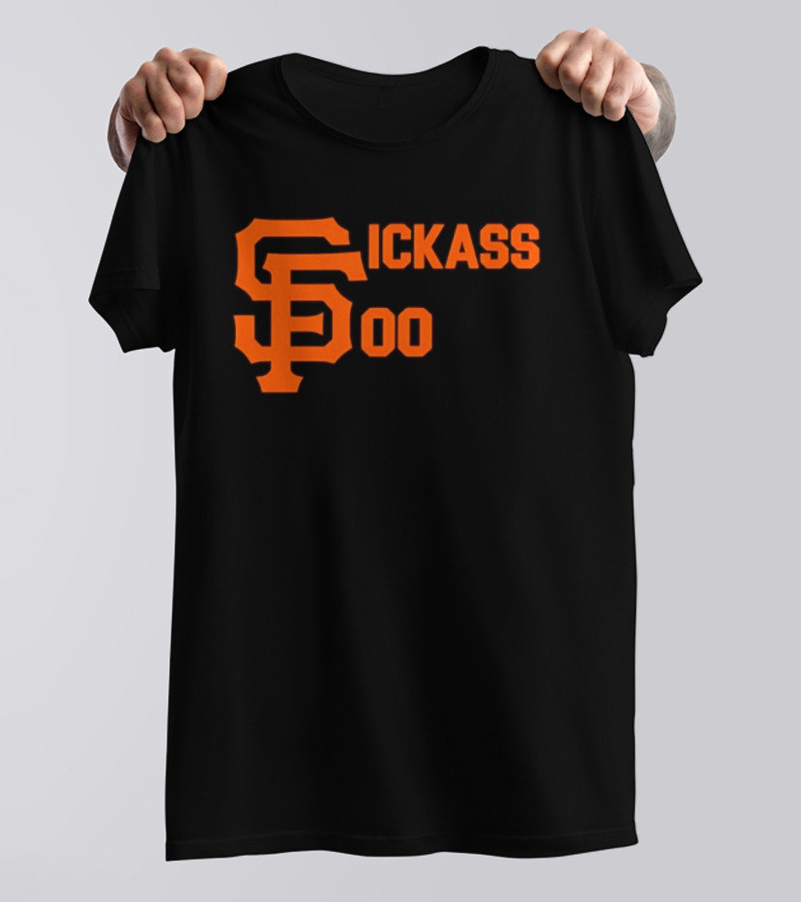 San Francisco Giants Sickass 00 MLB Baseball Team Sports Fan T-Shirt