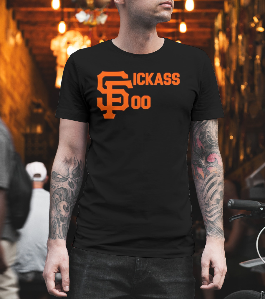 San Francisco Giants Sickass 00 MLB Baseball Team Sports Fan T-Shirt