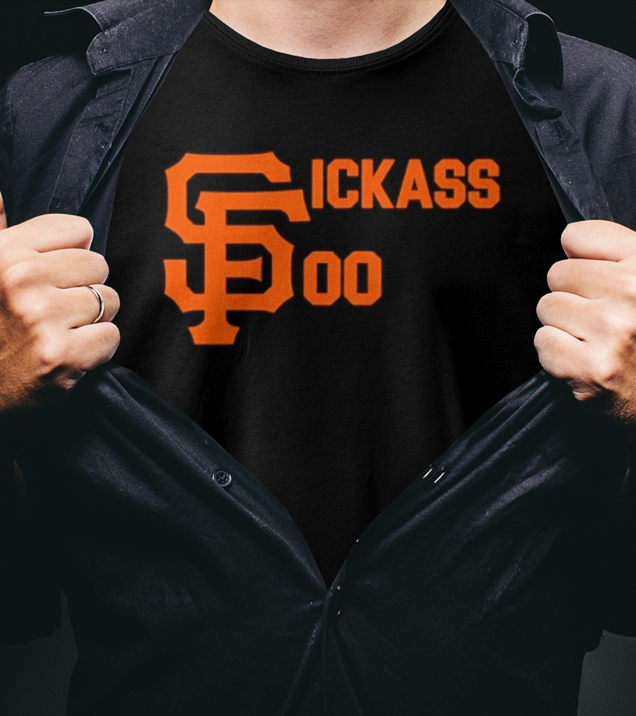 San Francisco Giants Sickass 00 MLB Baseball Team Sports Fan T-Shirt