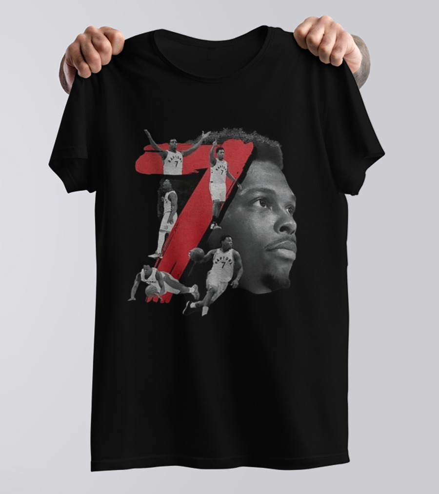 Kyle Lowry Toronto Raptors 7 Greatest Raptor Of All Time T-Shirt