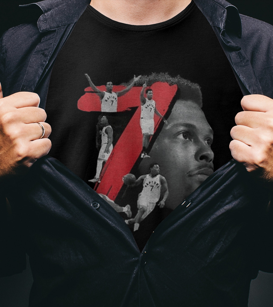 Kyle Lowry Toronto Raptors 7 Greatest Raptor Of All Time T-Shirt