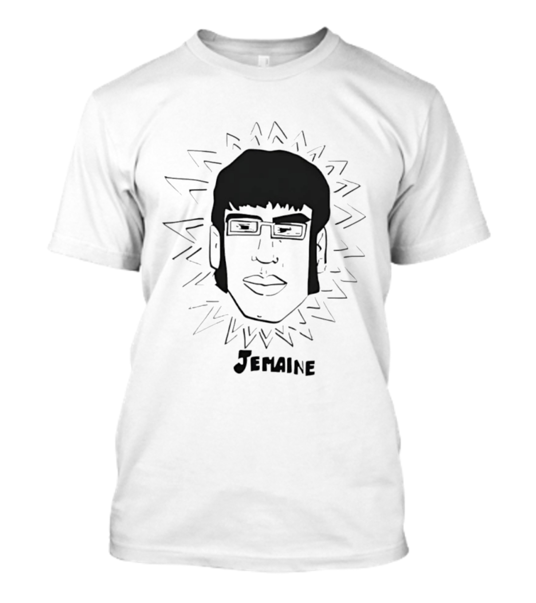 Jemaine Illustration From Flight Of The Conchords T-Shirt