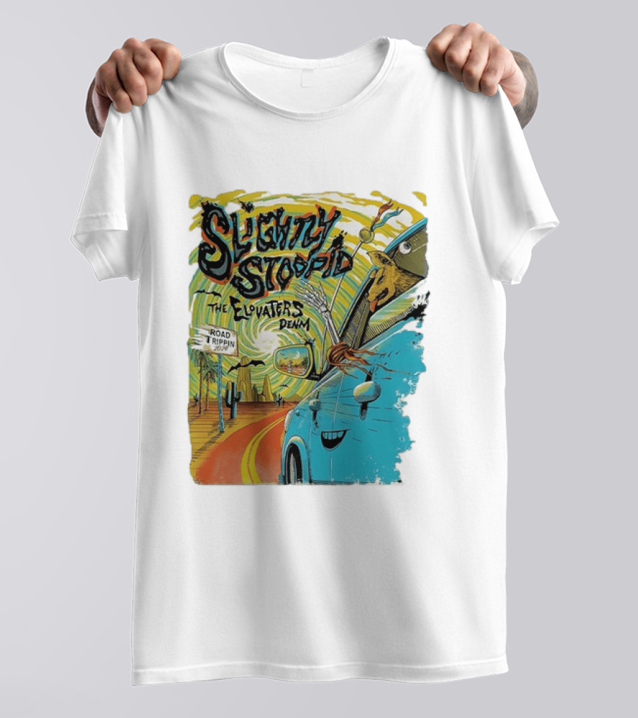Slightly Stoopid The Elovaters Denm Road Trippin 2026 Vina Robles Amphitheatre T-Shirt