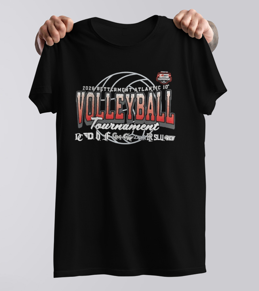 2026 Betterment Atlantic 10 Volleyball Tournament Event Date And Location Details T-Shirt