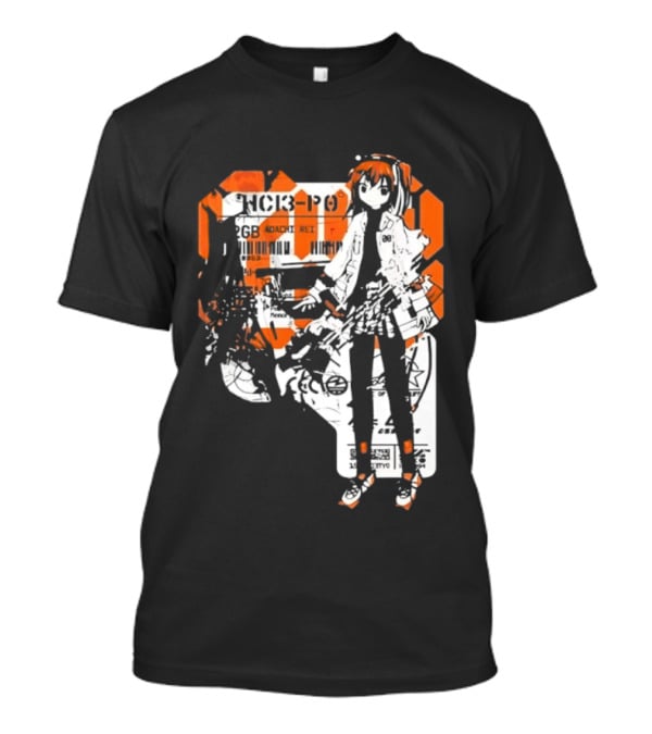 Adachi Rei HC3 PO 32GB Cybernetic Anime T-Shirt