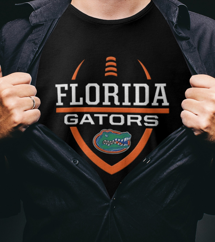 Florida Gators Football NCAA Shield T-Shirt