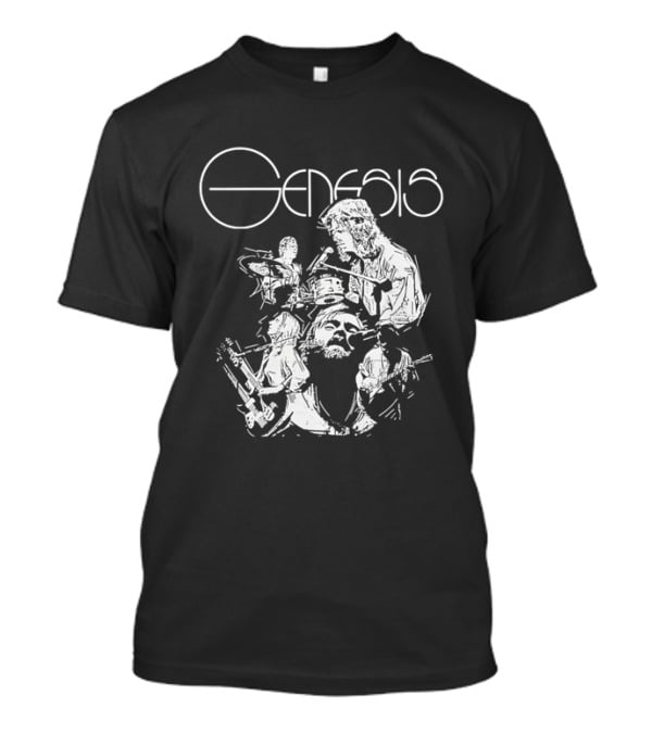 Genesis Band Members Progressive Rock Performance T-Shirt