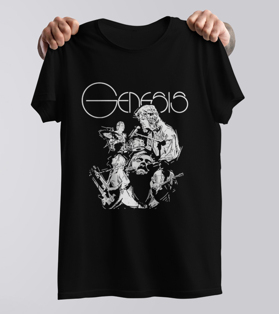 Genesis Band Members Progressive Rock Performance T-Shirt