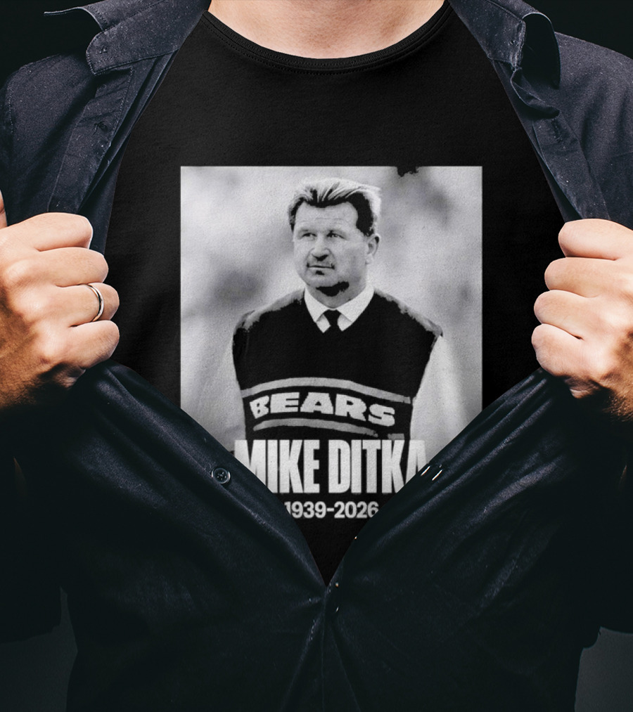 Mike Ditka 1939 2026 Bears T-Shirt