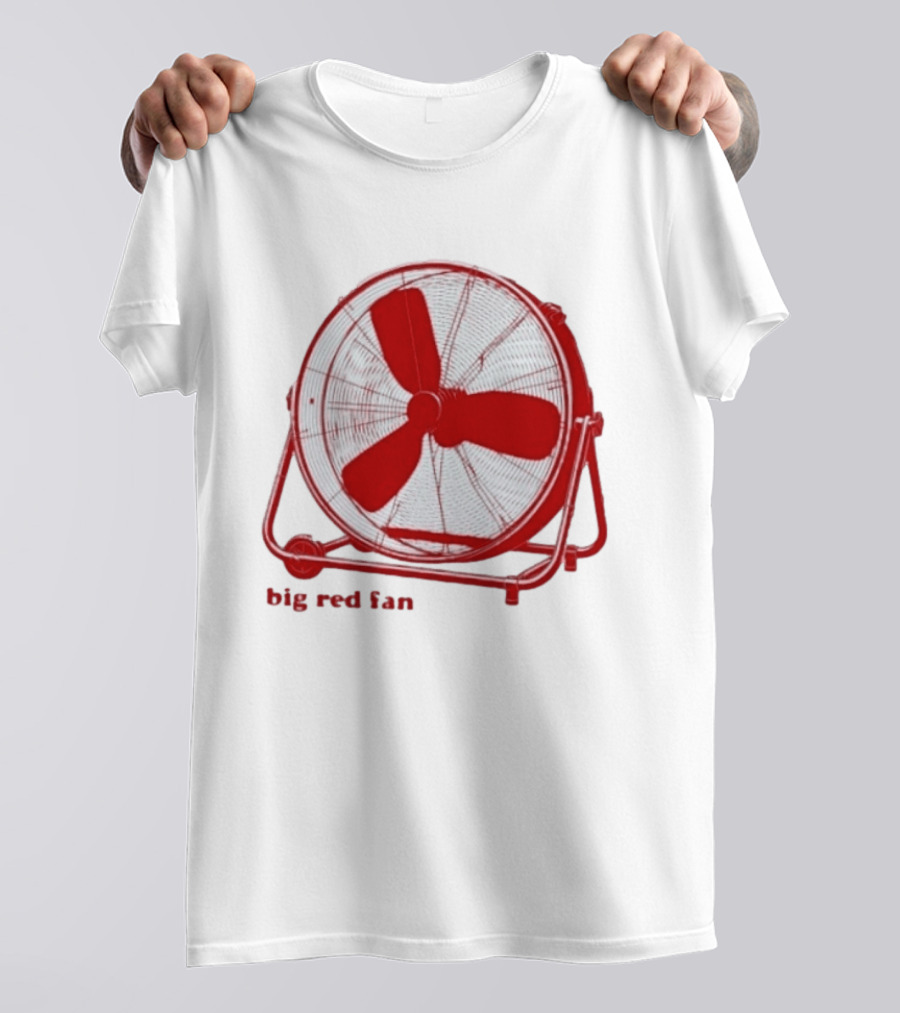 Big Red Fan Minimalist T-Shirt