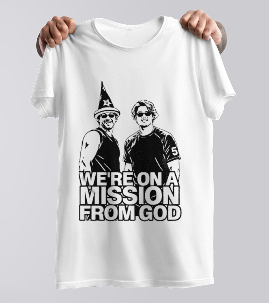 We're On A Mission From God Chicago White Sox South Side Mlb T-Shirt