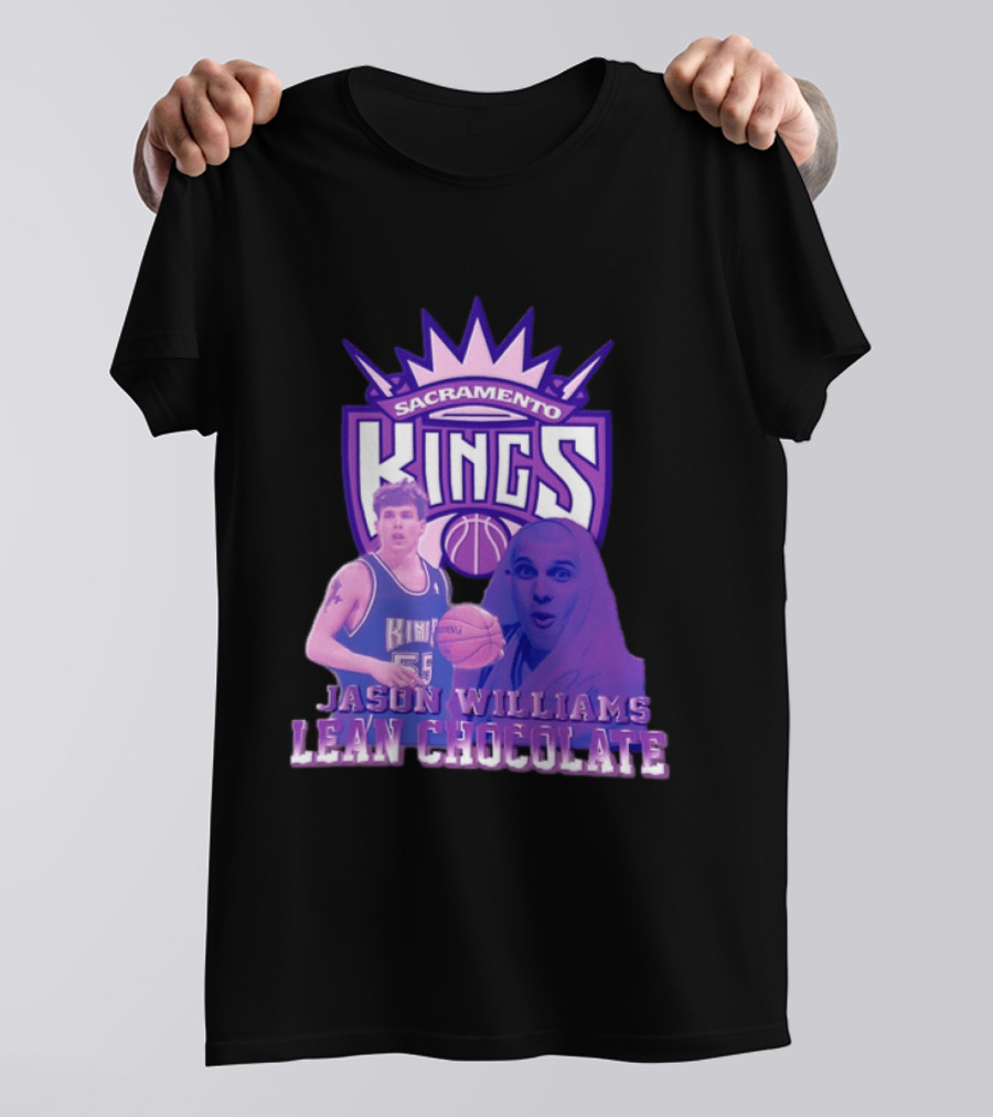 Jason Williams Sacramento Kings NBA Lean Chocolate T-Shirt