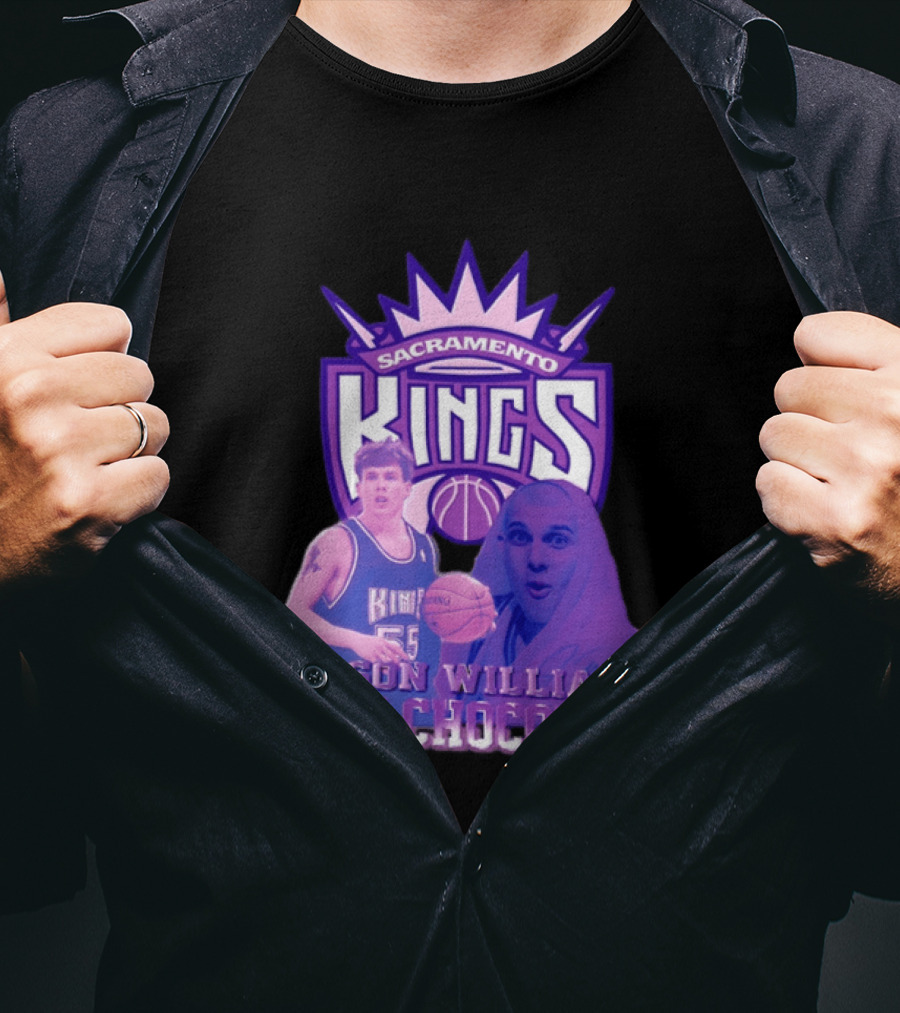 Jason Williams Sacramento Kings NBA Lean Chocolate T-Shirt