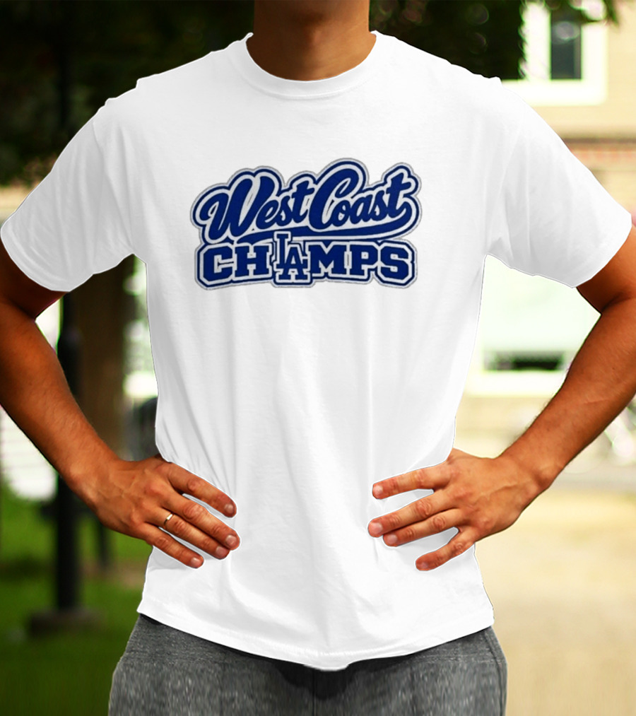Los Angeles Dodgers West Coast Champs LA MLB T-Shirt