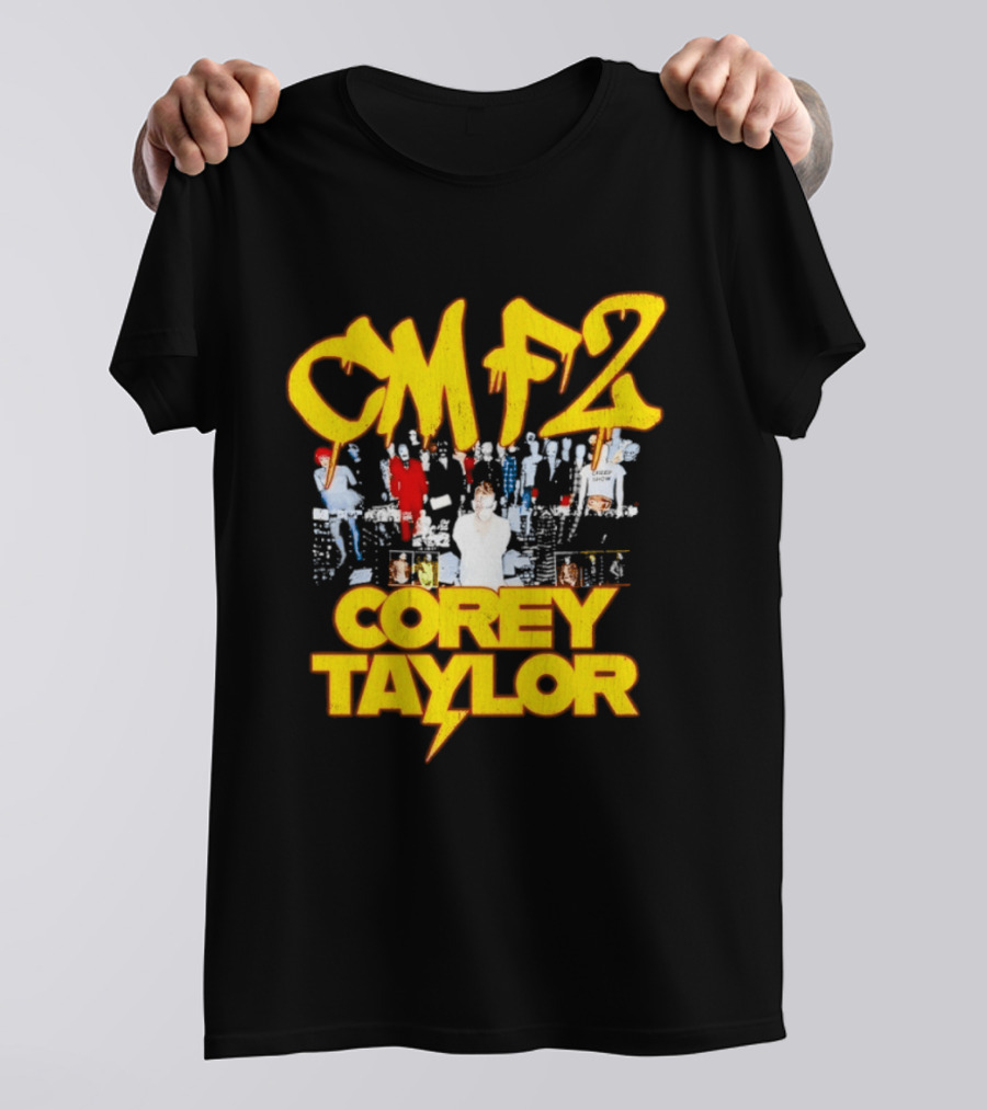 CMF2 Corey Taylor Slipknot Creep Show Rock Music T-Shirt