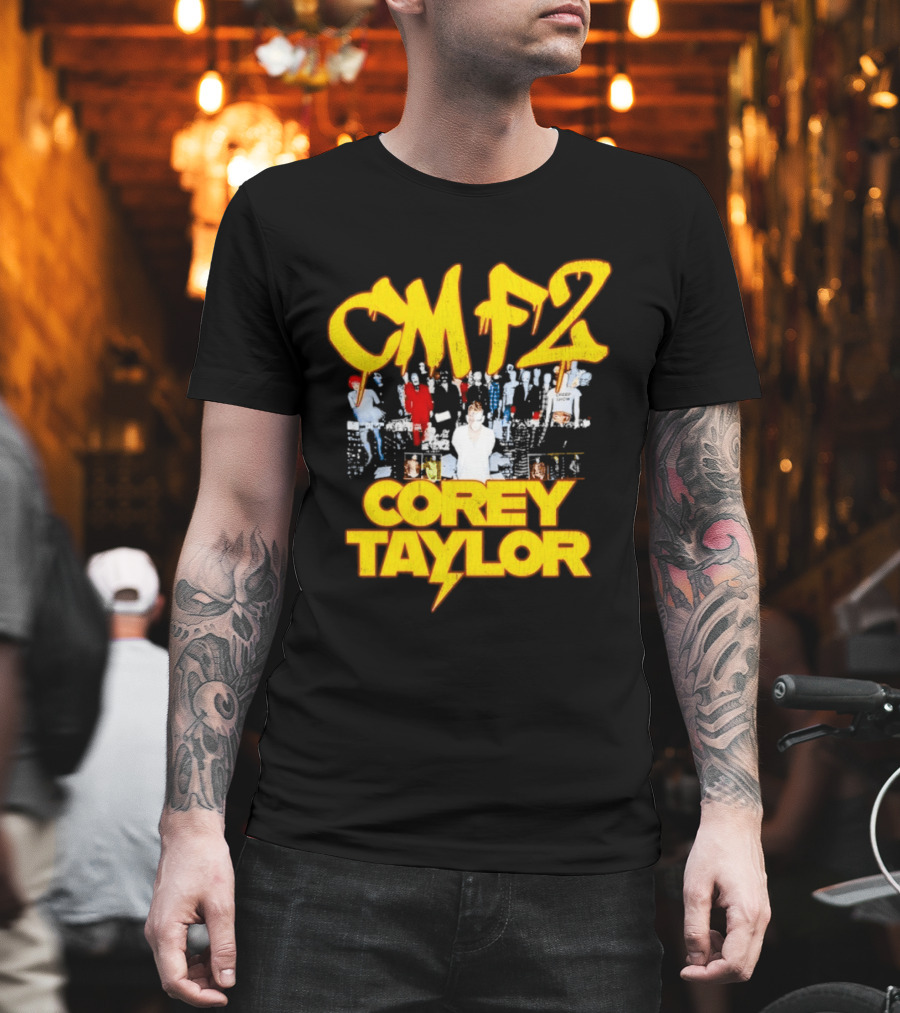 CMF2 Corey Taylor Slipknot Creep Show Rock Music T-Shirt