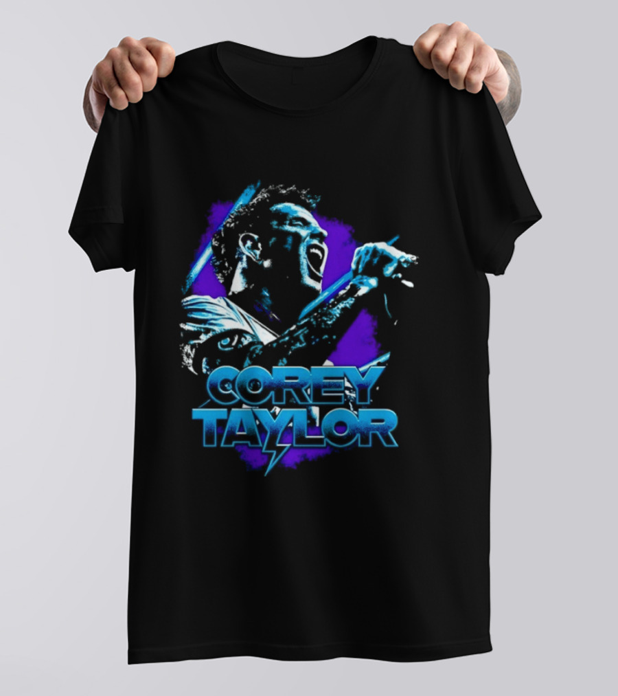 Corey Taylor Slipknot Live Performance Music T-Shirt