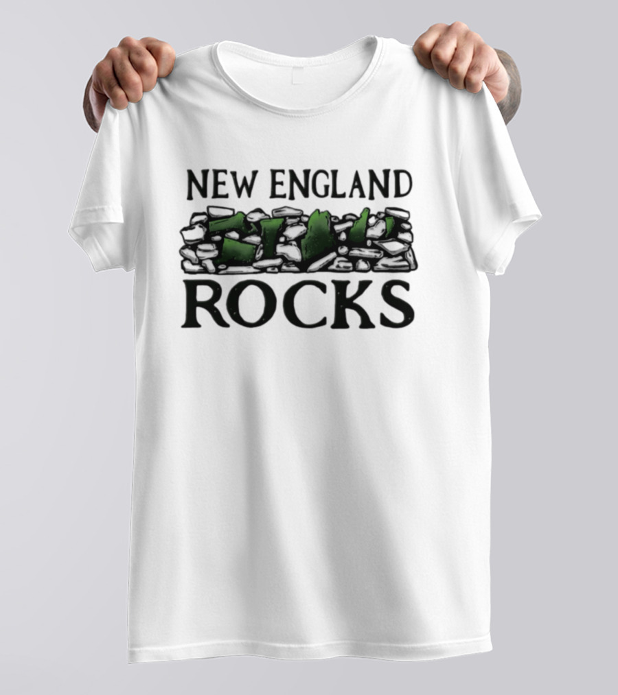 New England Rocks Stone Wall T-Shirt