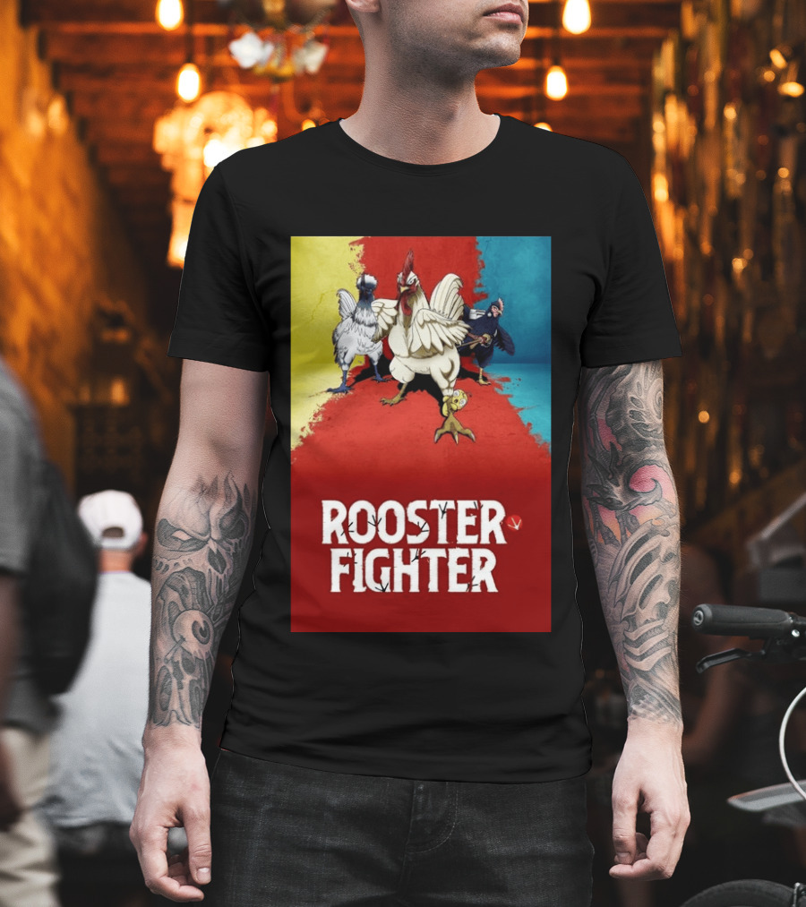 Keiji Rooster Fighter Manga Anime Adventures T-Shirt