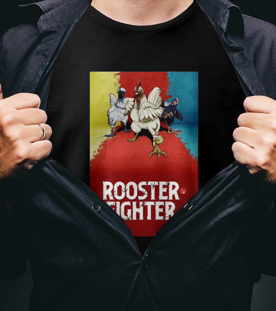 Keiji Rooster Fighter Manga Anime Adventures T-Shirt