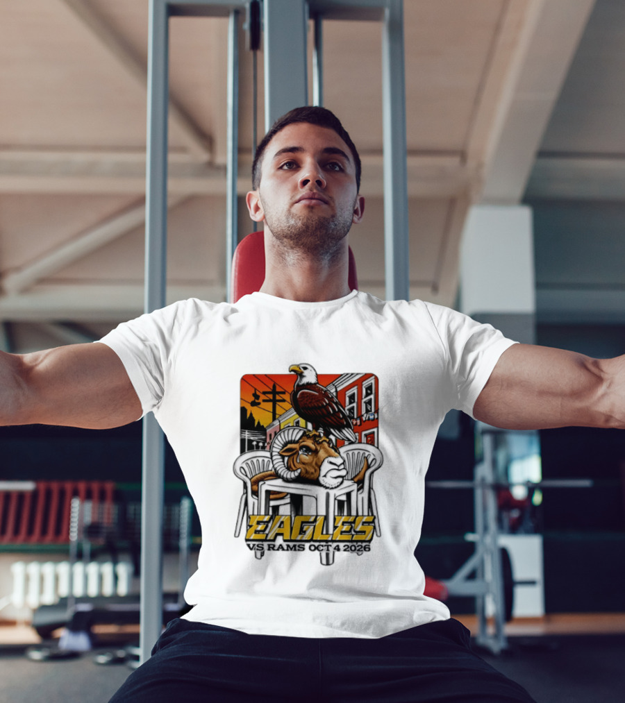 Eagles Vs Rams October 4 2026 Philadelphia Matchup T-Shirt