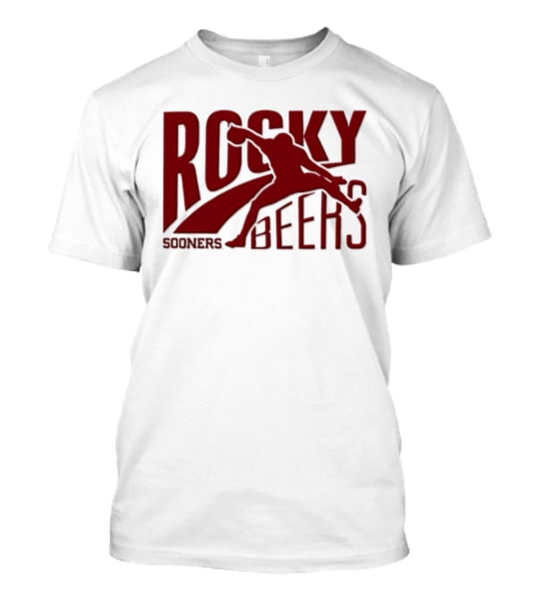 Rocky Beers Sooners Football Oklahoma Fan T-Shirt