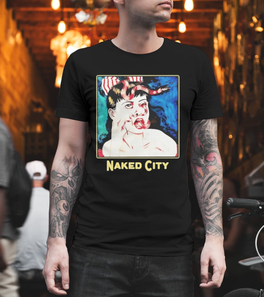 Naked City Surreal Snake John Zorn Avant Garde T-Shirt