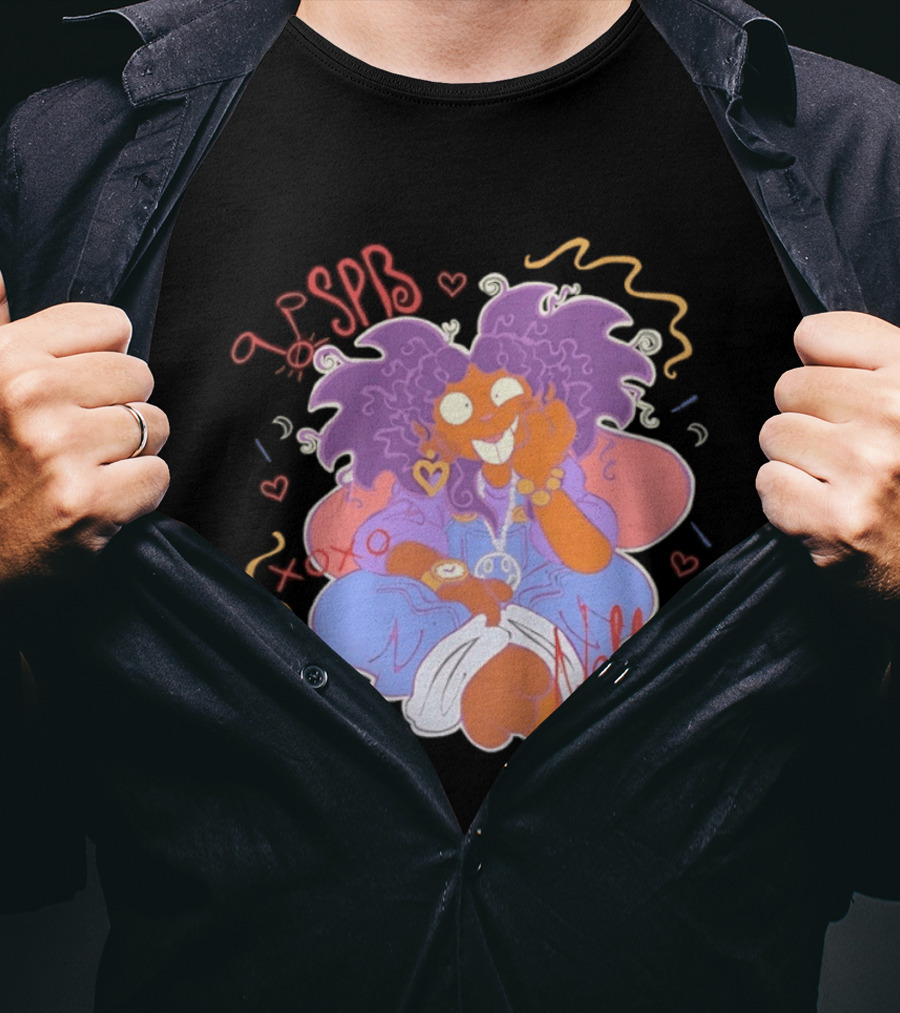 Nelly SPB XOXO 90s Cartoon Style Retro Charm T-Shirt