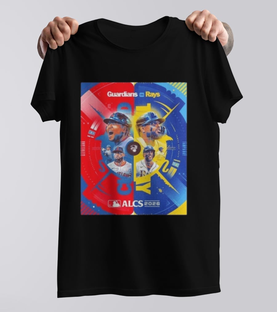 Guardians Vs Rays ALCS 2026 MLB Matchup T-Shirt