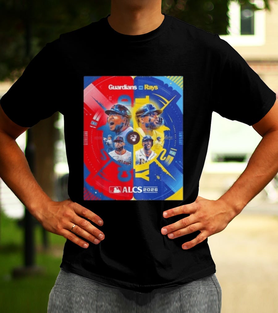 Guardians Vs Rays ALCS 2026 MLB Matchup T-Shirt