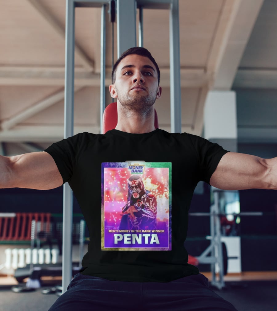 Penta Men's Money In The Bank Winner New Orleans Wrestler T-Shirt