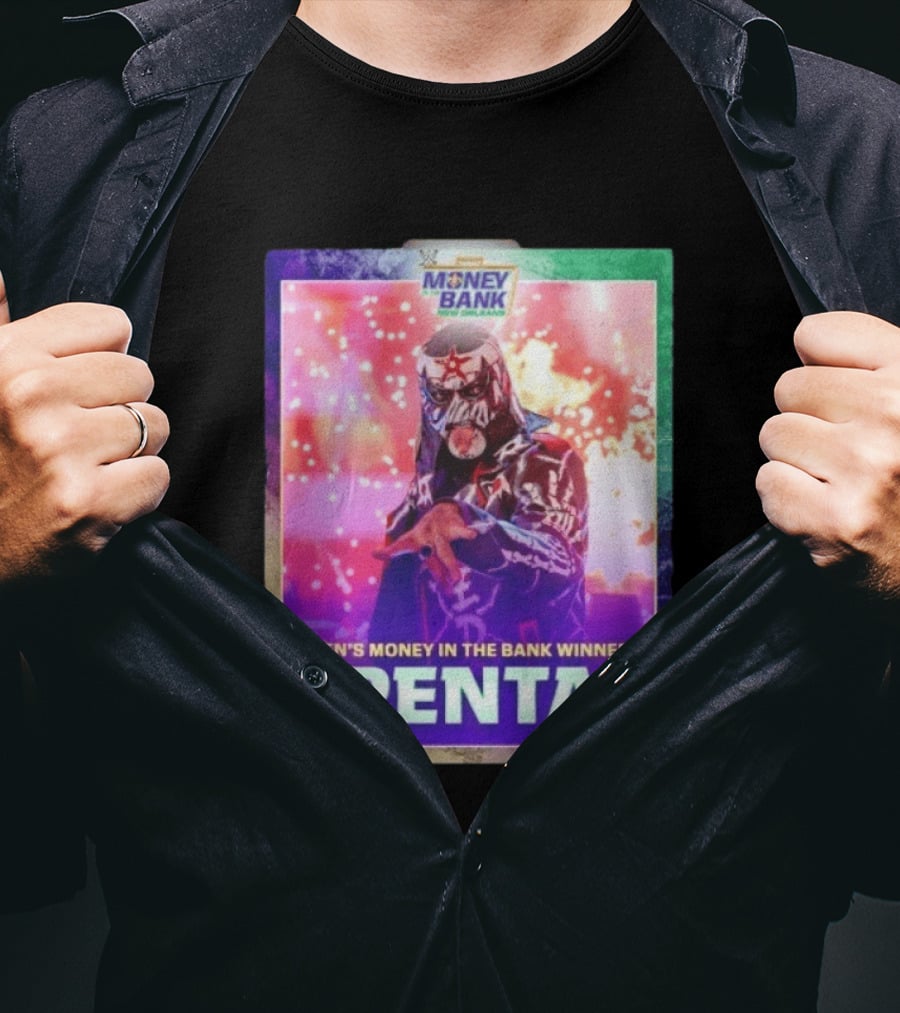Penta Men's Money In The Bank Winner New Orleans Wrestler T-Shirt