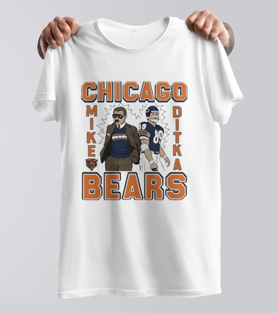 Chicago Bears Mike Ditka 89 Player T-Shirt