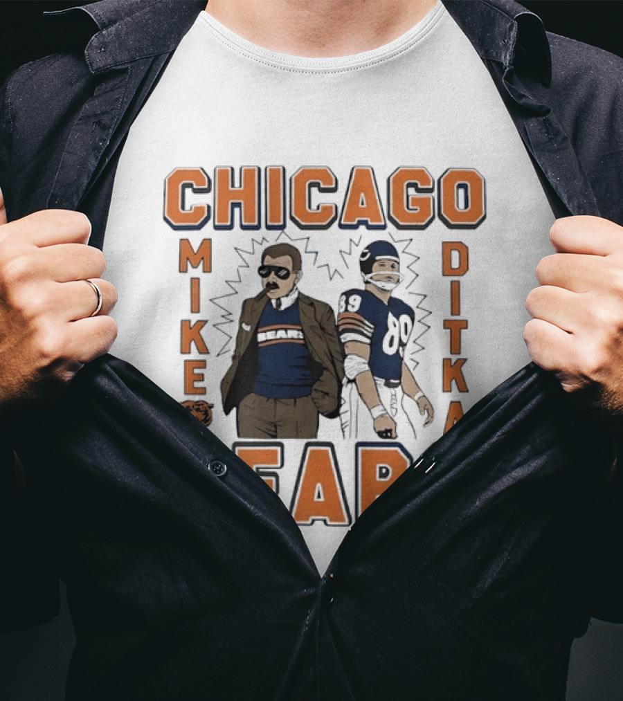 Chicago Bears Mike Ditka 89 Player T-Shirt