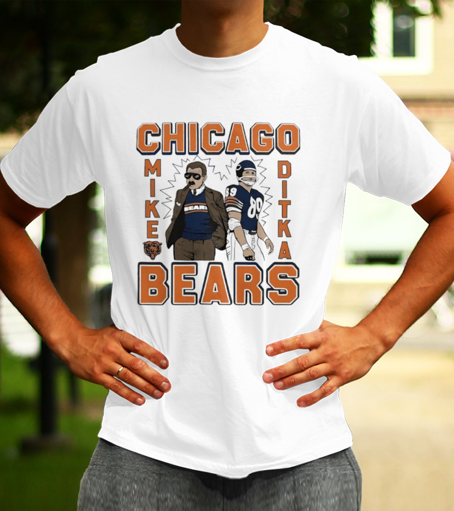 Chicago Bears Mike Ditka 89 Player T-Shirt