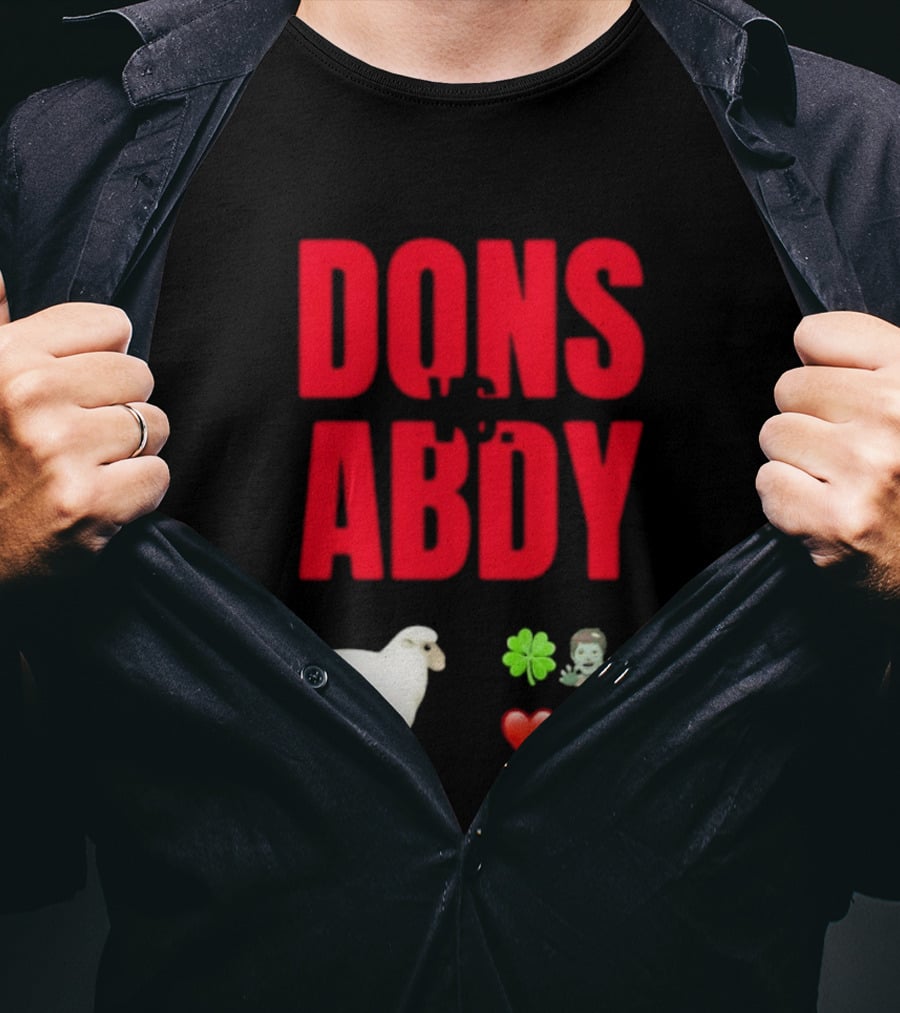Dons Abdy Sheep Clover Zombie Heart Lettuce T-Shirt