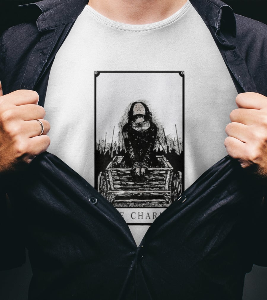 The Chariot Tarot Card Occult Divination Mystical Art Tarot Reading T-Shirt