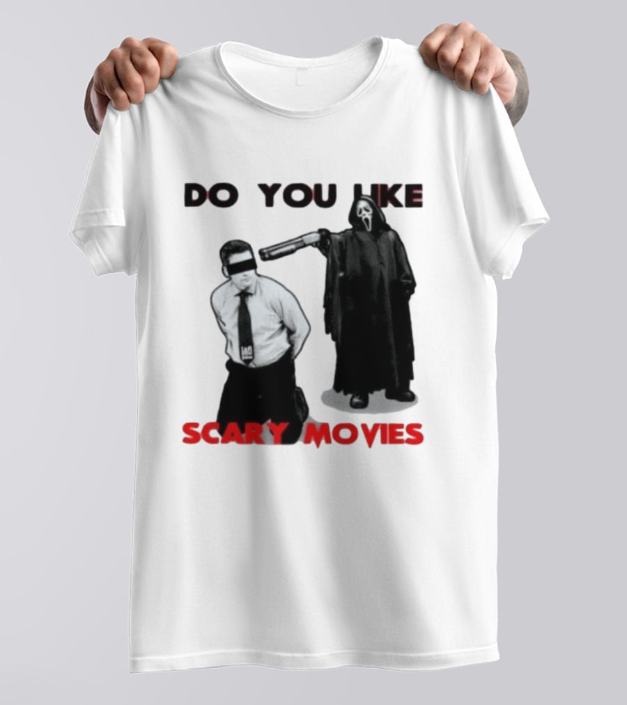 Ghostface Do You Like Scary Movies Bootleg T-Shirt
