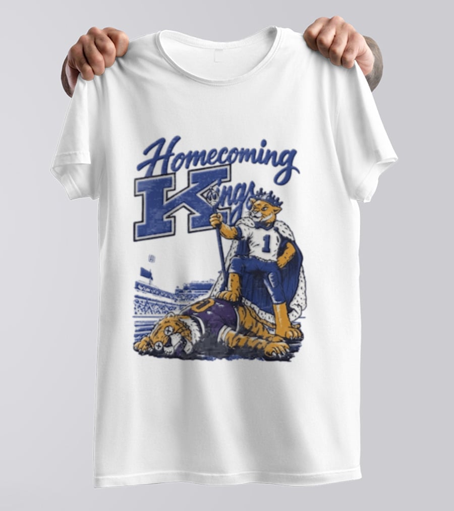 Homecoming Kings Victory Kentucky Wildcats Triumph Over Tigers Week 6 T-Shirt