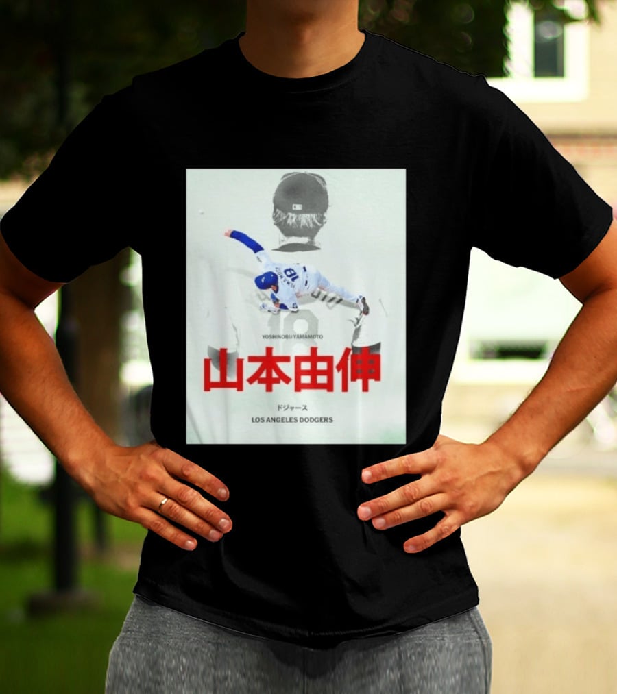 Yoshinobu Yamamoto No 18 Los Angeles Dodgers T-Shirt