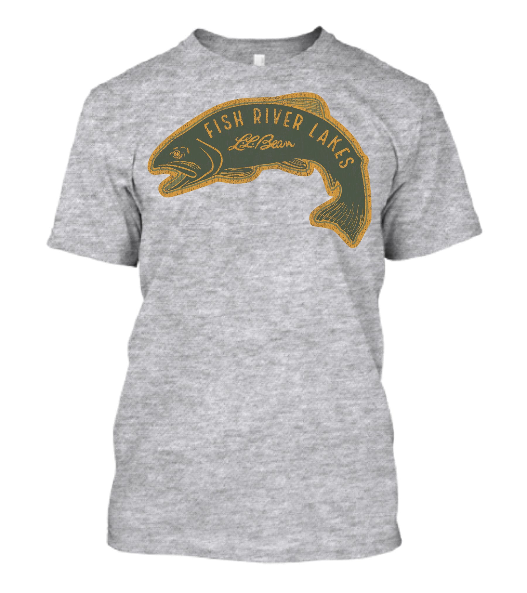 Fish River Lakes L.L.Bean Vintage Trout T-Shirt