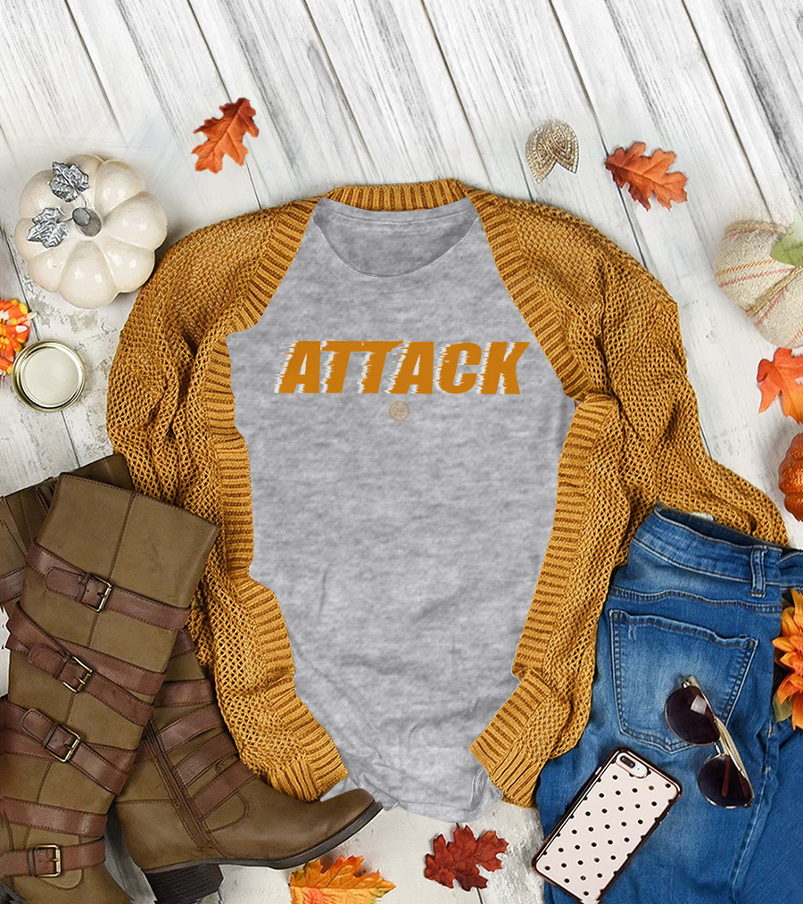 The DW Designs Attack Spyre Sports Group Johnny Majors TN T-Shirt