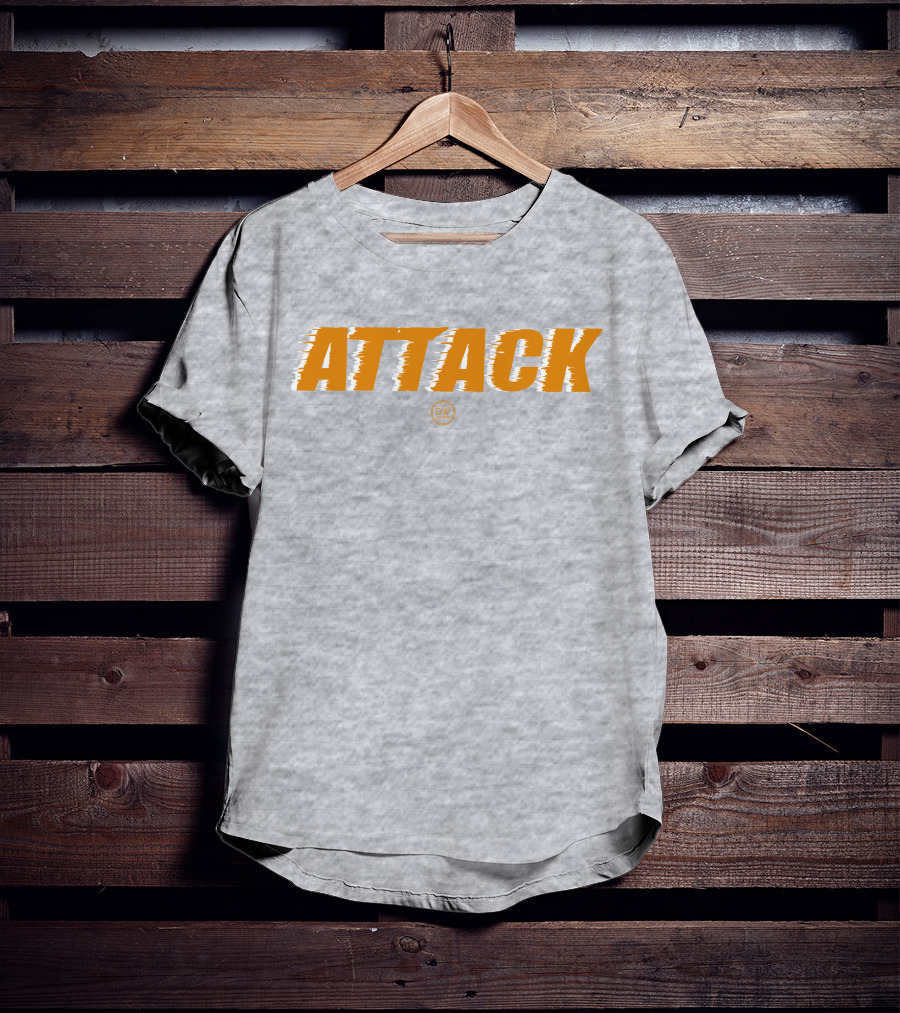 The DW Designs Attack Spyre Sports Group Johnny Majors TN T-Shirt