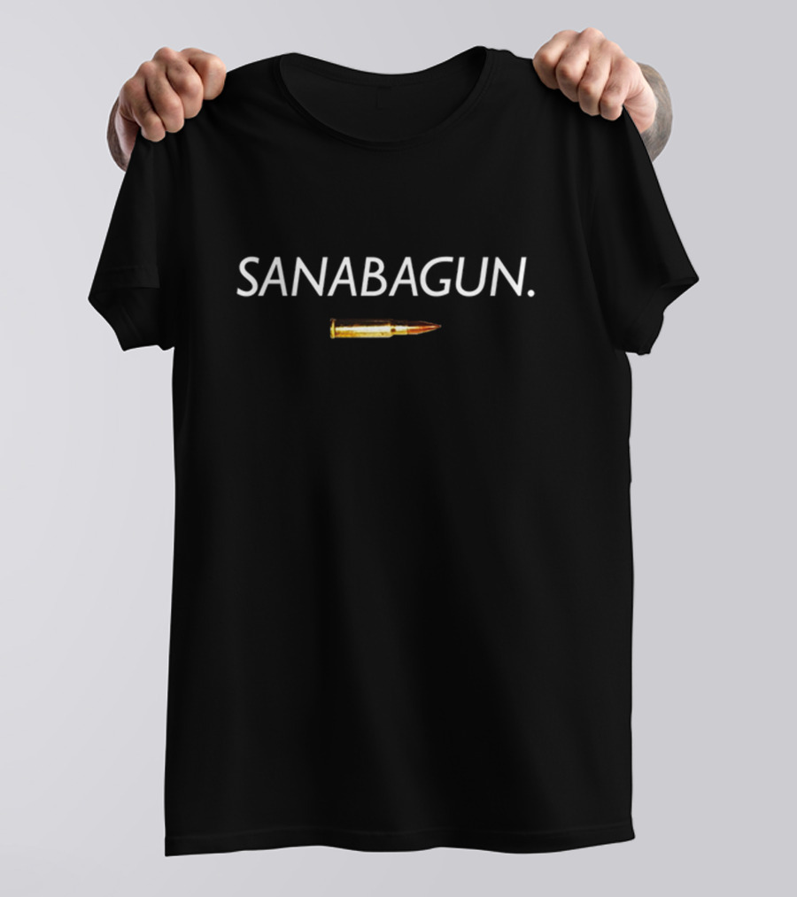 SANABAGUN Bullet Motif T-Shirt