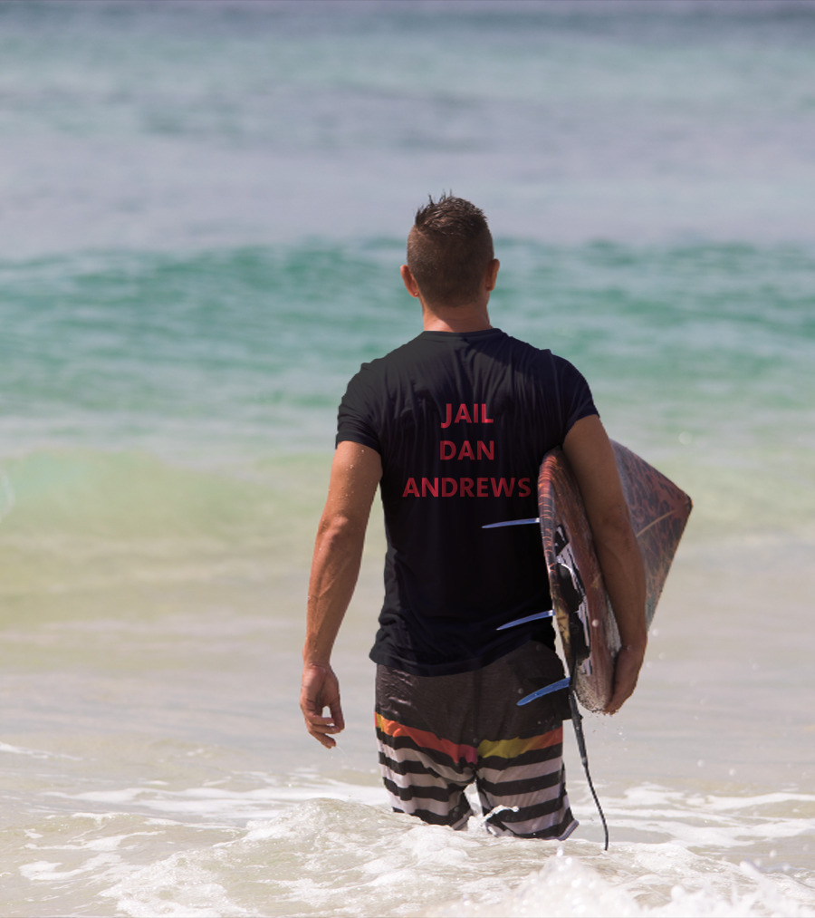 Jail Dan Andrews Tiger Tuff Mark T-Shirt