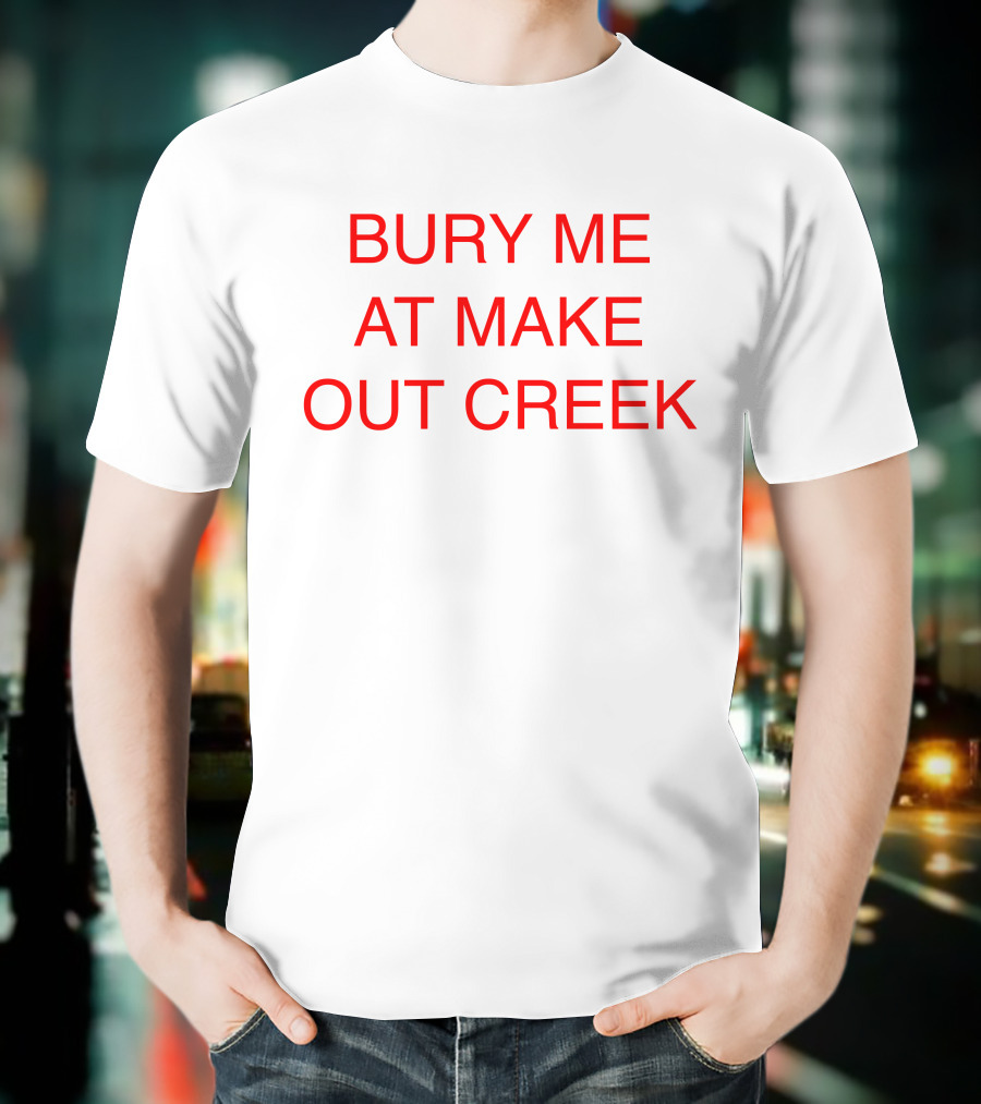 Mitski Merch Store Bury Me At Make Out Creek White Shirt Mitski Leaks T-Shirt