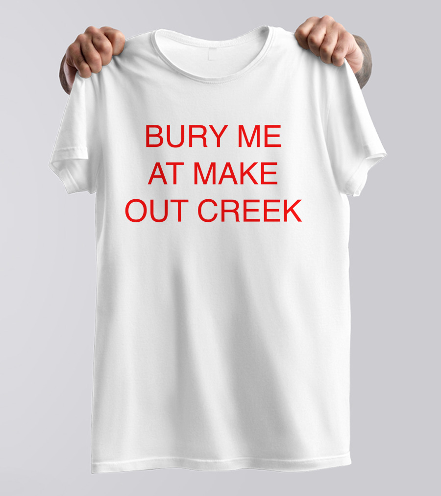 Mitski Merch Store Bury Me At Make Out Creek White Shirt Mitski Leaks T-Shirt