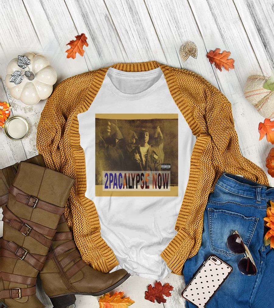 2Pacalypse Now Album Cover Homage Book Of Shady Image T-Shirt