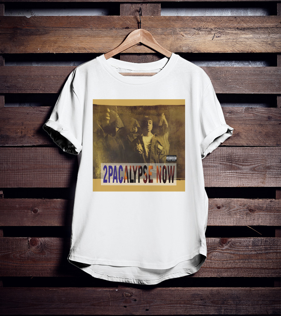 2Pacalypse Now Album Cover Homage Book Of Shady Image T-Shirt