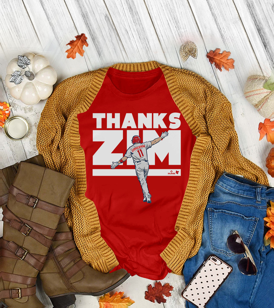 Ryan Zimmerman Thanks Zim Washington Nationals Fans Players Association T-Shirt